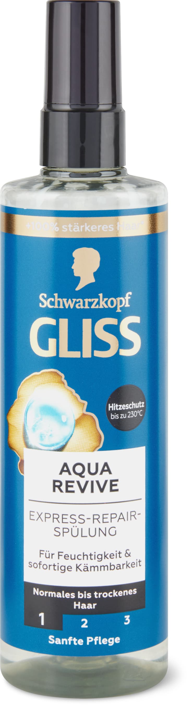 Gliss Aqua Revive Express-Spülung normales bis trockenes Haar 200ml